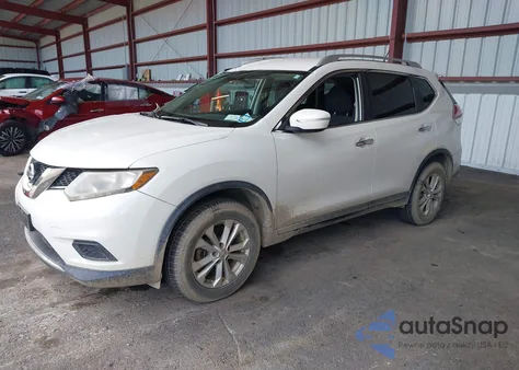 2015 Nissan Rogue S/Sl/Sv z USA, uszkodzony, nr VIN KNMAT2MV5FP529764